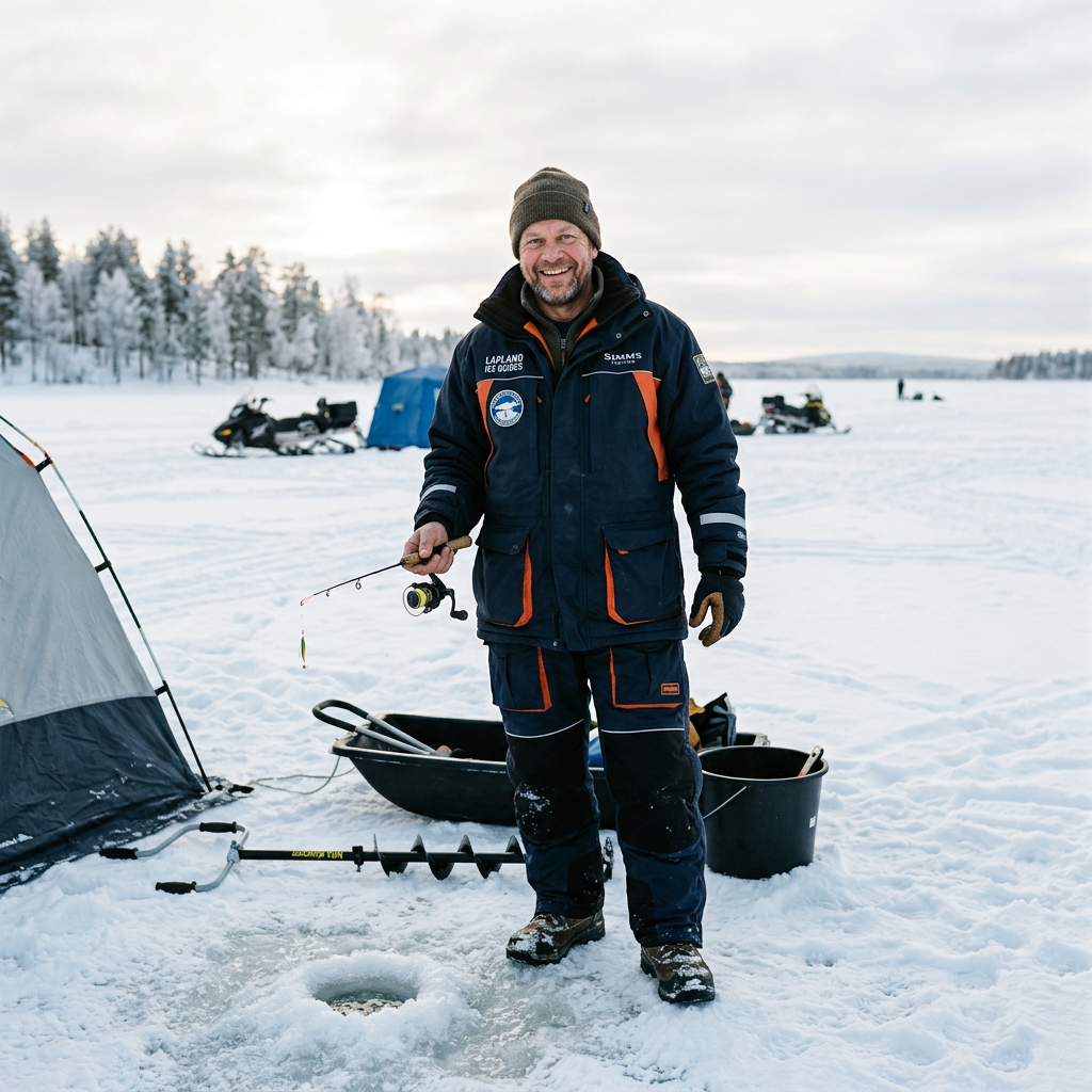 Lead ice fishing guide and founder